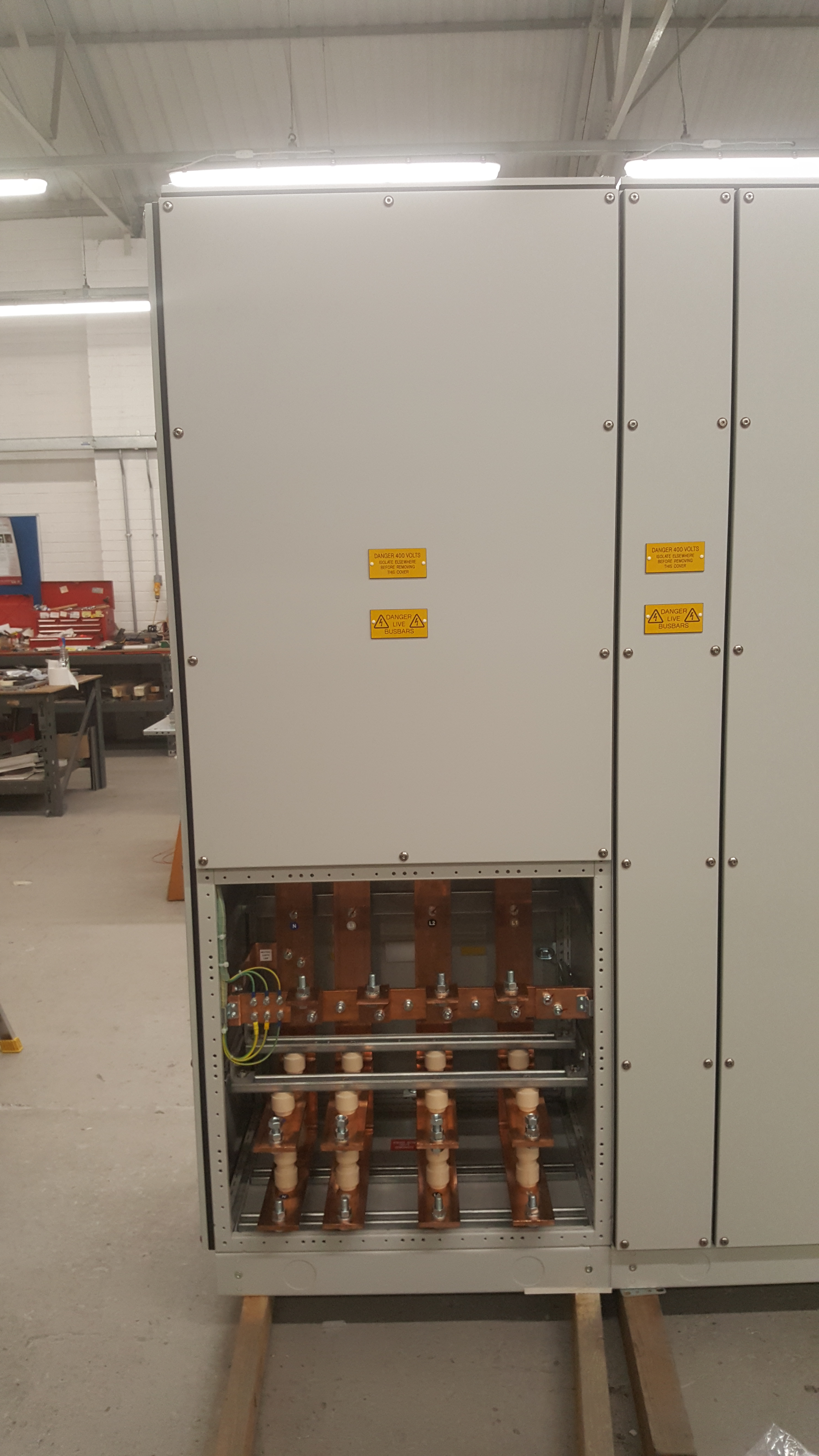 A generator control panel interior for the hospitality sector