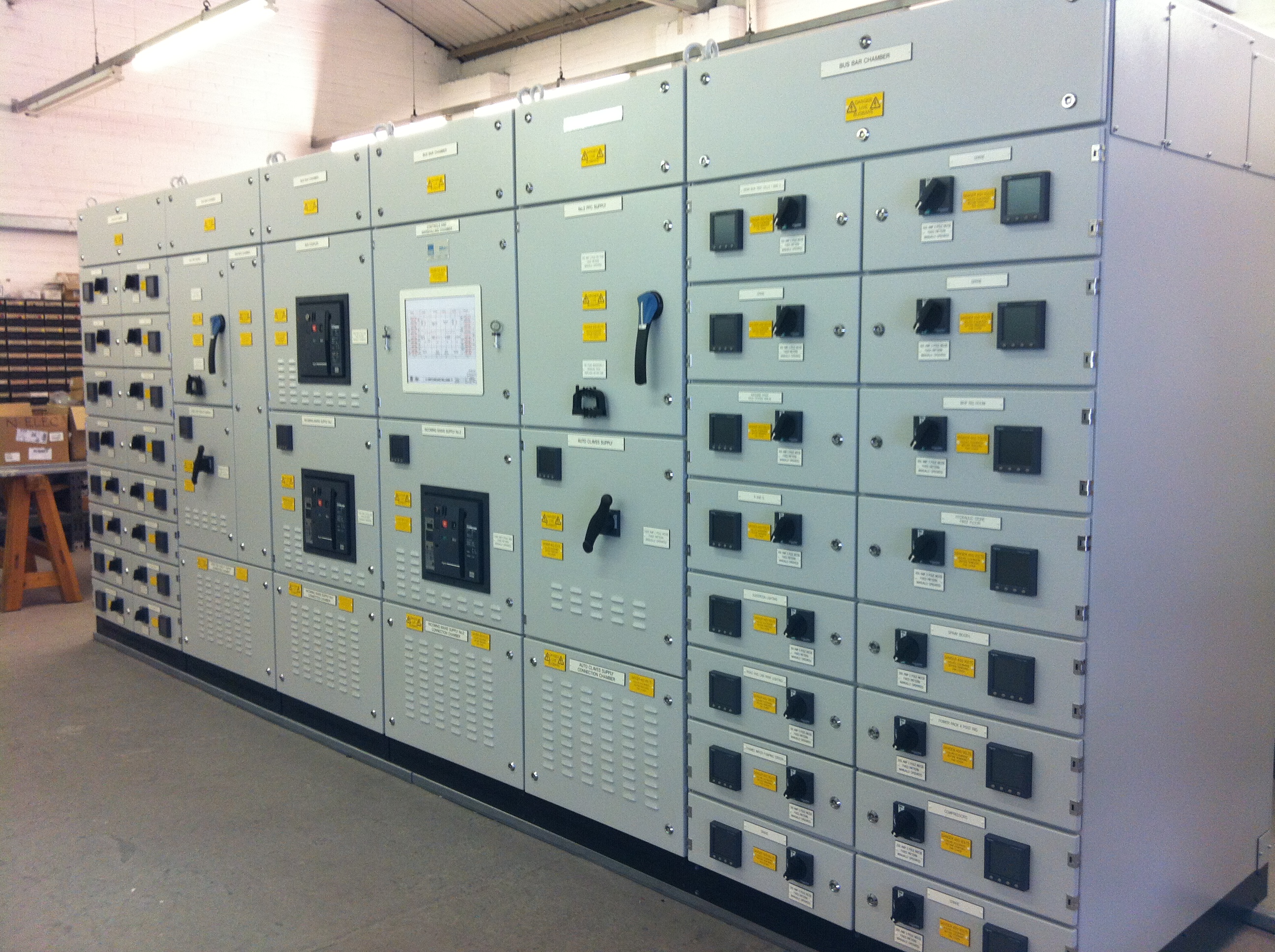 Generator controller unit ready for shipping